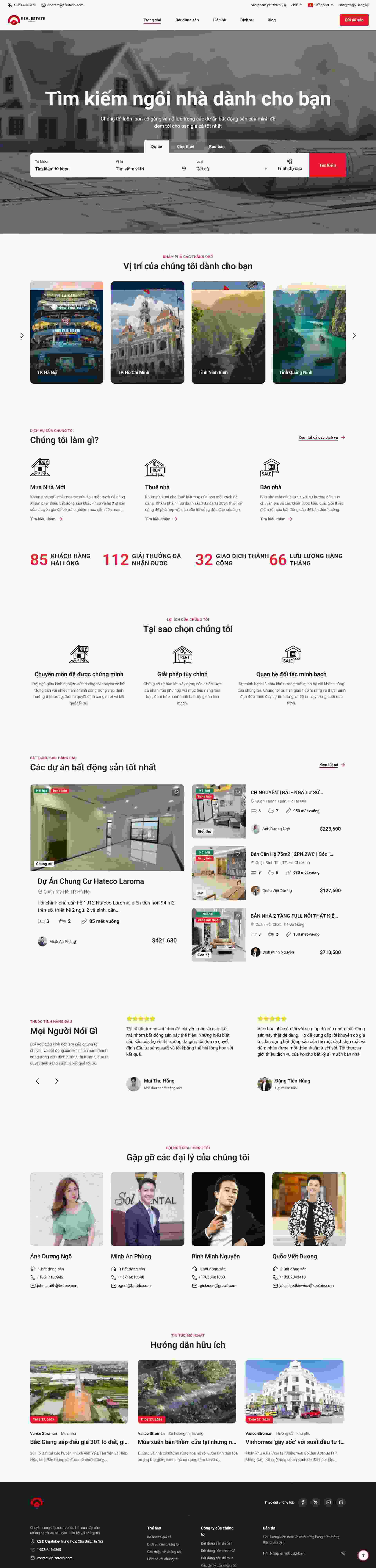 Property | Nền tảng mua bán bất động sản