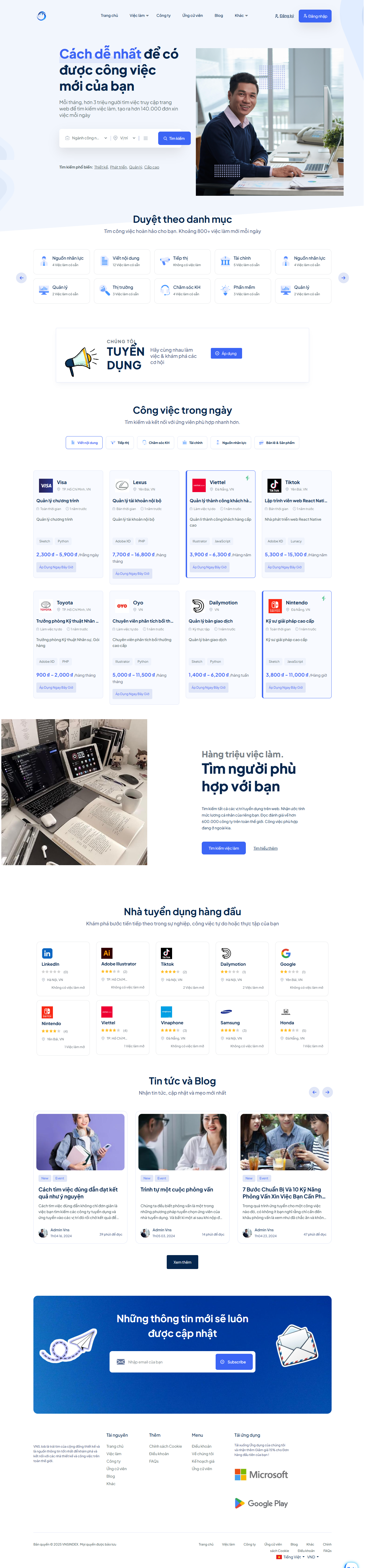 Recruitment | Website tìm việc làm