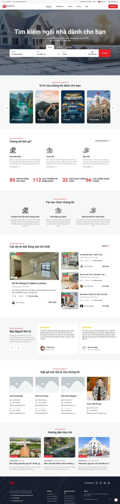 Property | Nền tảng mua bán bất động sản