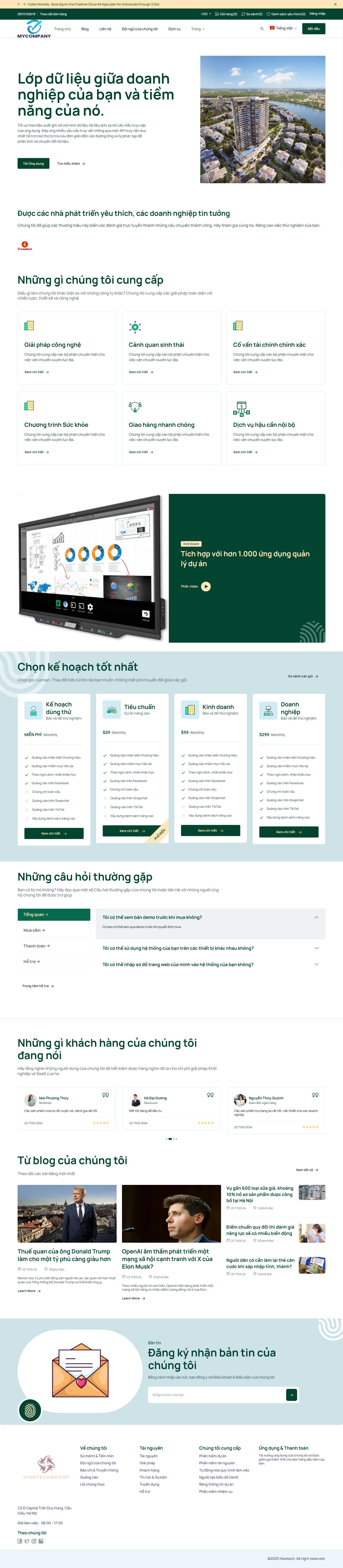 Mycompany | Multi-purpose business platform